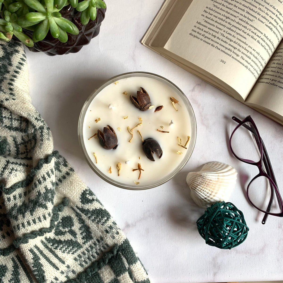 Honeysuckle Jasmine Botanical Candle