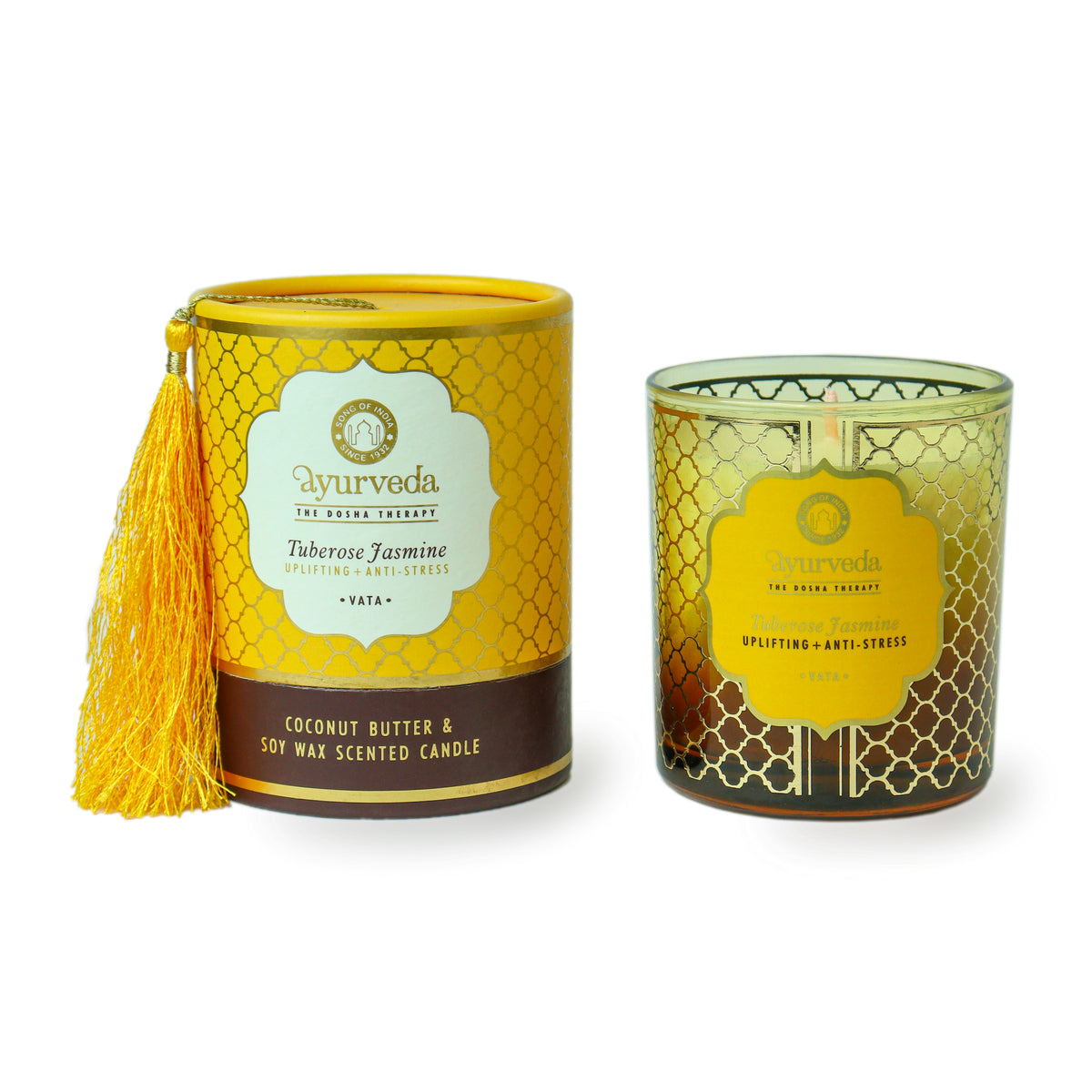 Tuberose Jasmine Scented Candle