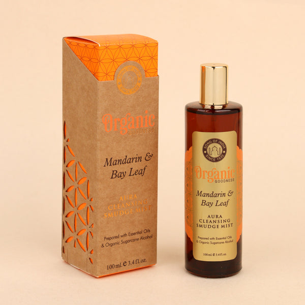 Mandarin & Bay Leaf Organic Smudge Room Spray