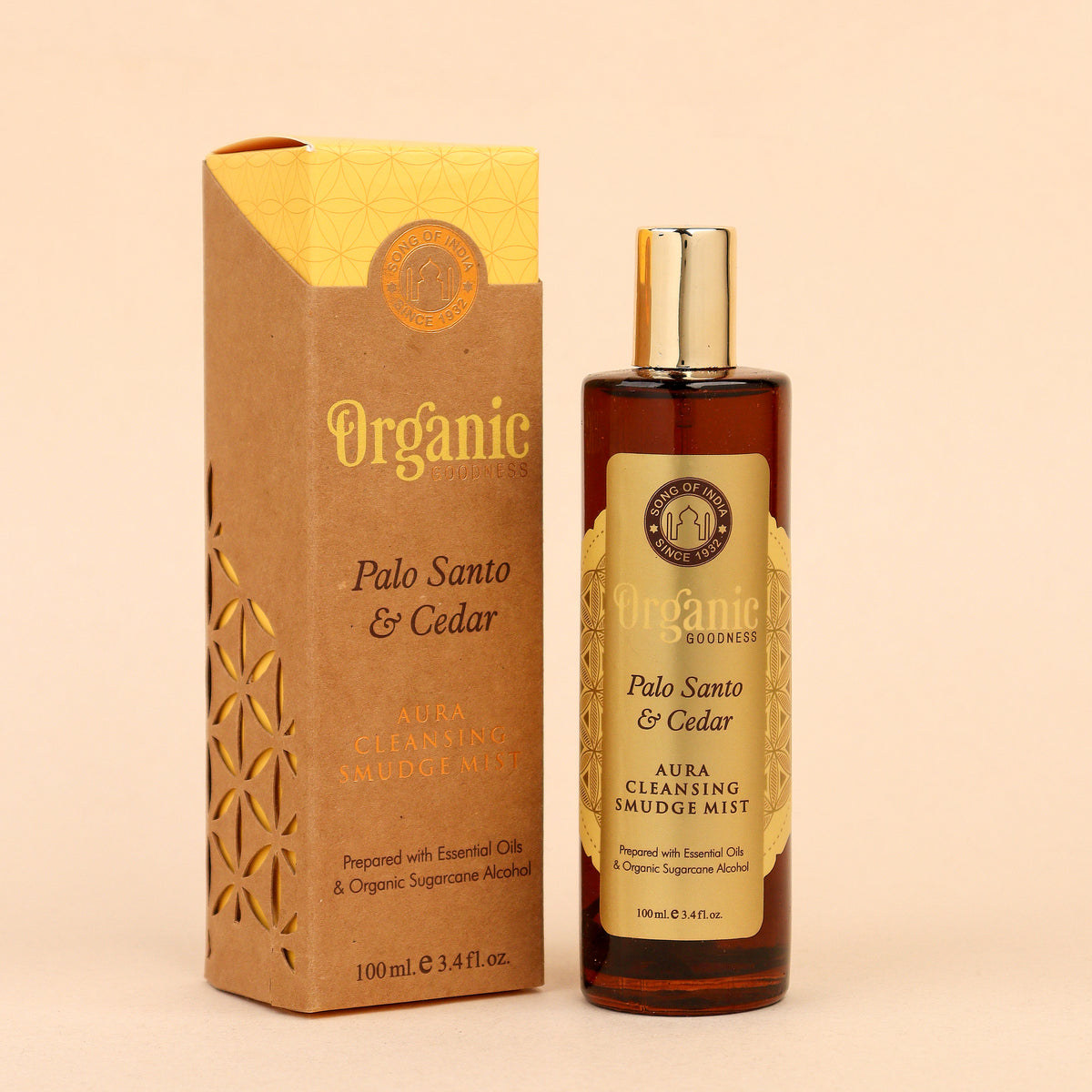 Palo Santo & Cedar Organic Smudge Room Spray