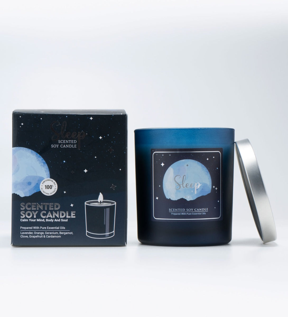 Aromatherapy Sleep Scented Candle 200g — main product image
