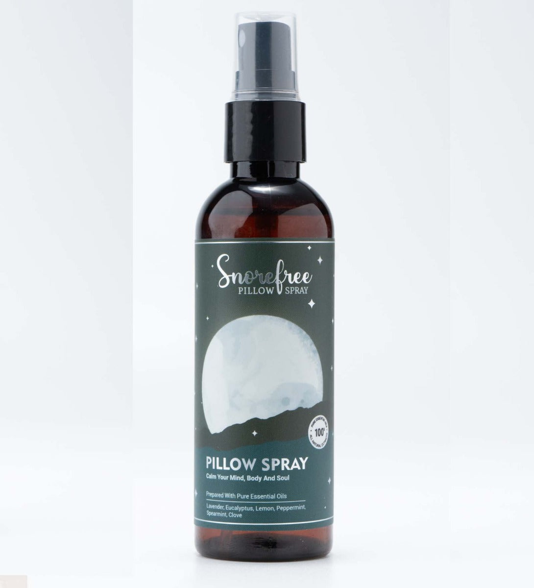 Aromatherapy Snore Free Pillow Spray by Song of India — product packaging detail