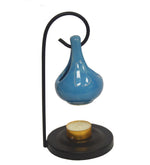 Tear Drop Ceramic Burner & Stand 7.5" by Song of India — product close-up detail