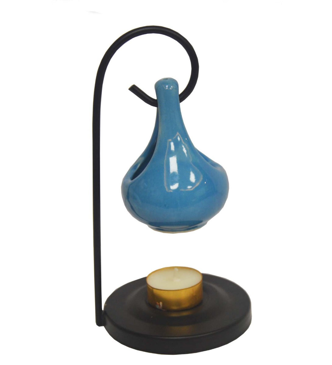 Tear Drop Ceramic Burner & Stand 7.5" by Song of India — product close-up detail