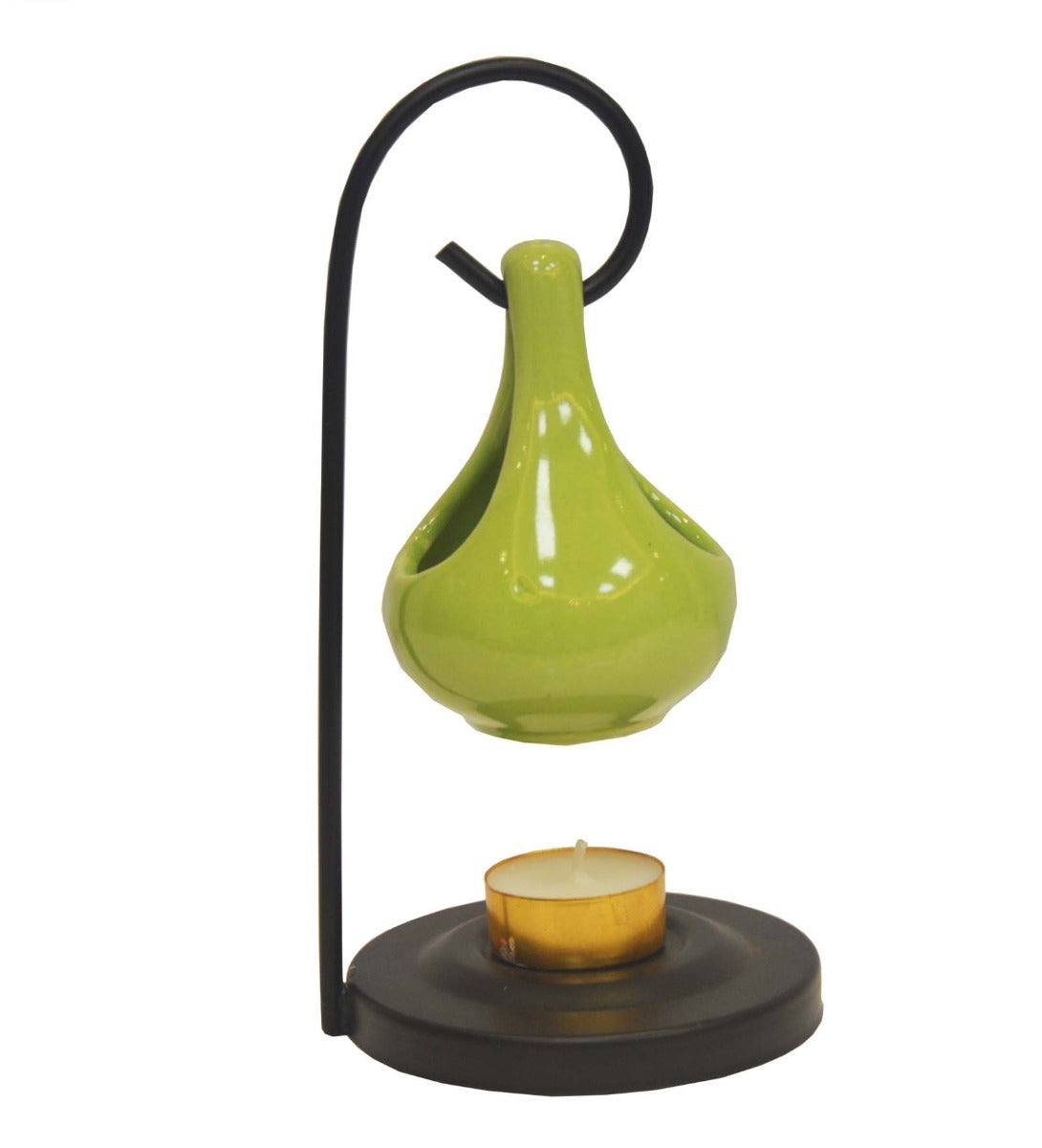 Tear Drop Ceramic Burner & Stand 7.5" by Song of India — lifestyle detail