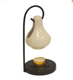Tear Drop Ceramic Burner & Stand 7.5" by Song of India — lifestyle detail