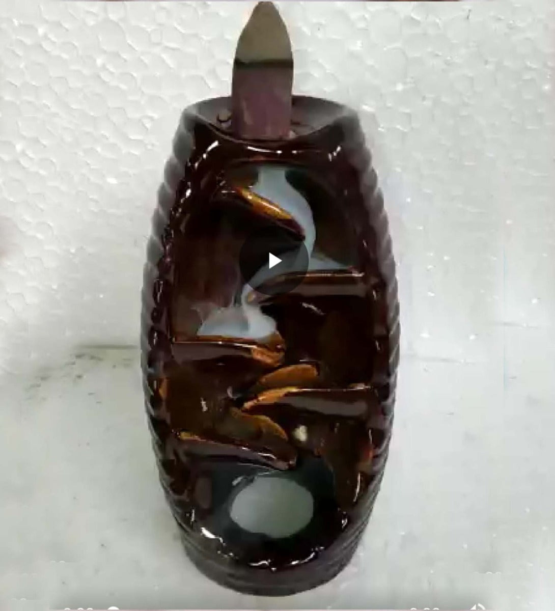 Water Fall Back Flow Burner by Song of India — product packaging detail