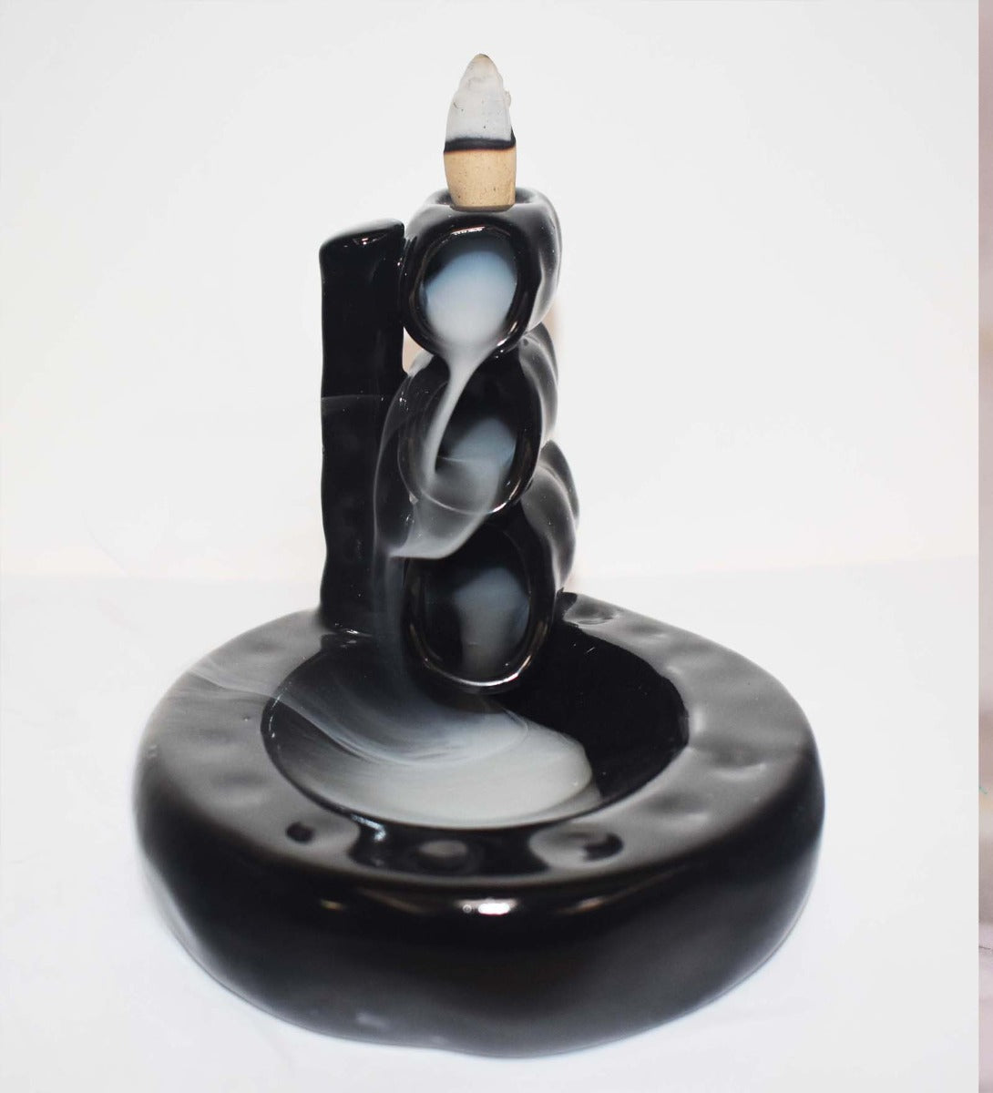 Oval Waterfall Back flow Burner by Song of India — primary product image