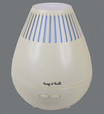 White USB Lantern Ultrasonic Diffuser with LED Lights by Song of India — product packaging detail