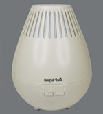 White USB Lantern Ultrasonic Diffuser with LED Lights by Song of India — primary product image