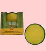 Citronella - Anti Mosquito Candle by Song of India — soy wax candle jar and packaging detail