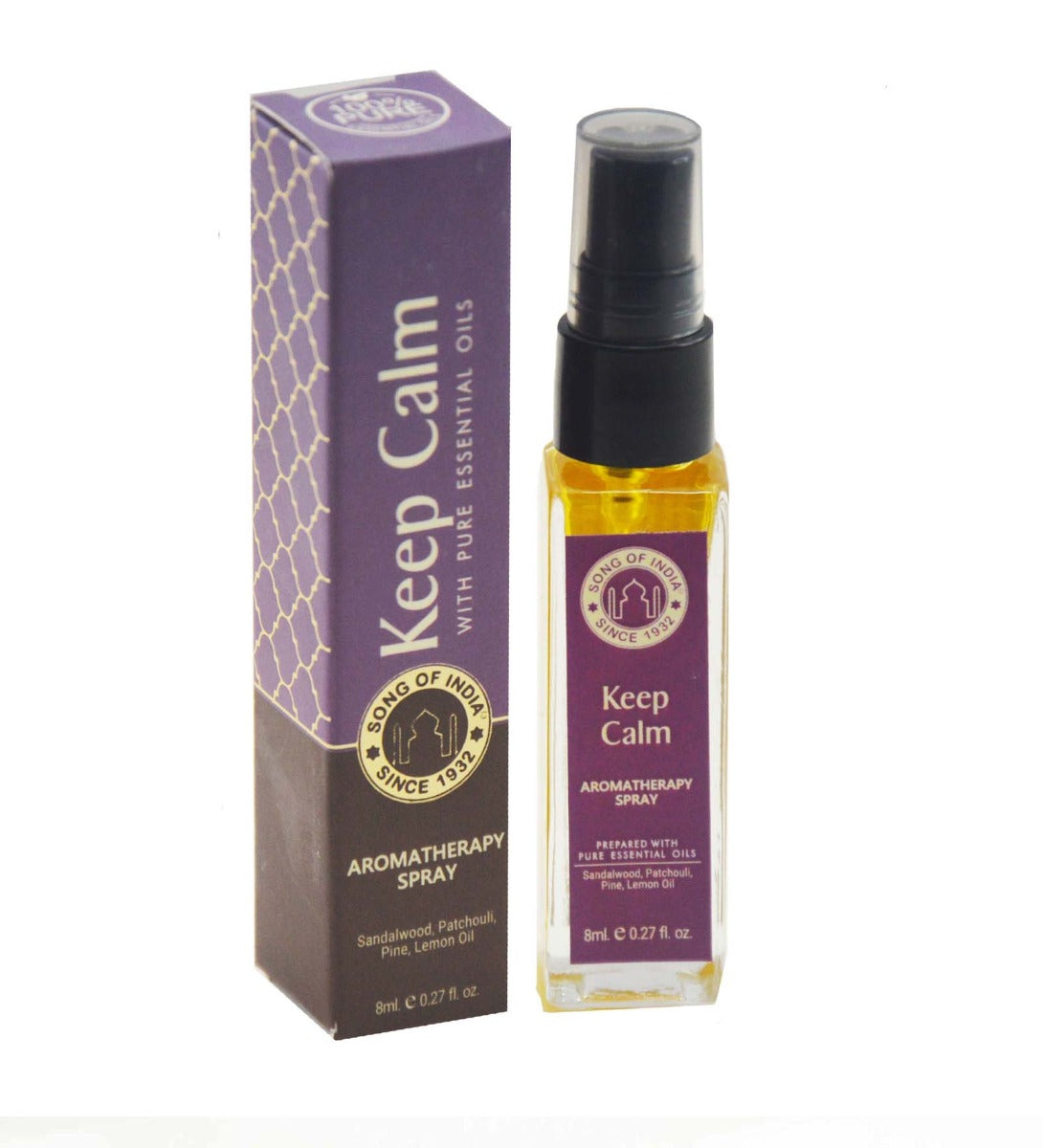 Keep Calm Aromatherapy Mist 8 ml by Song of India