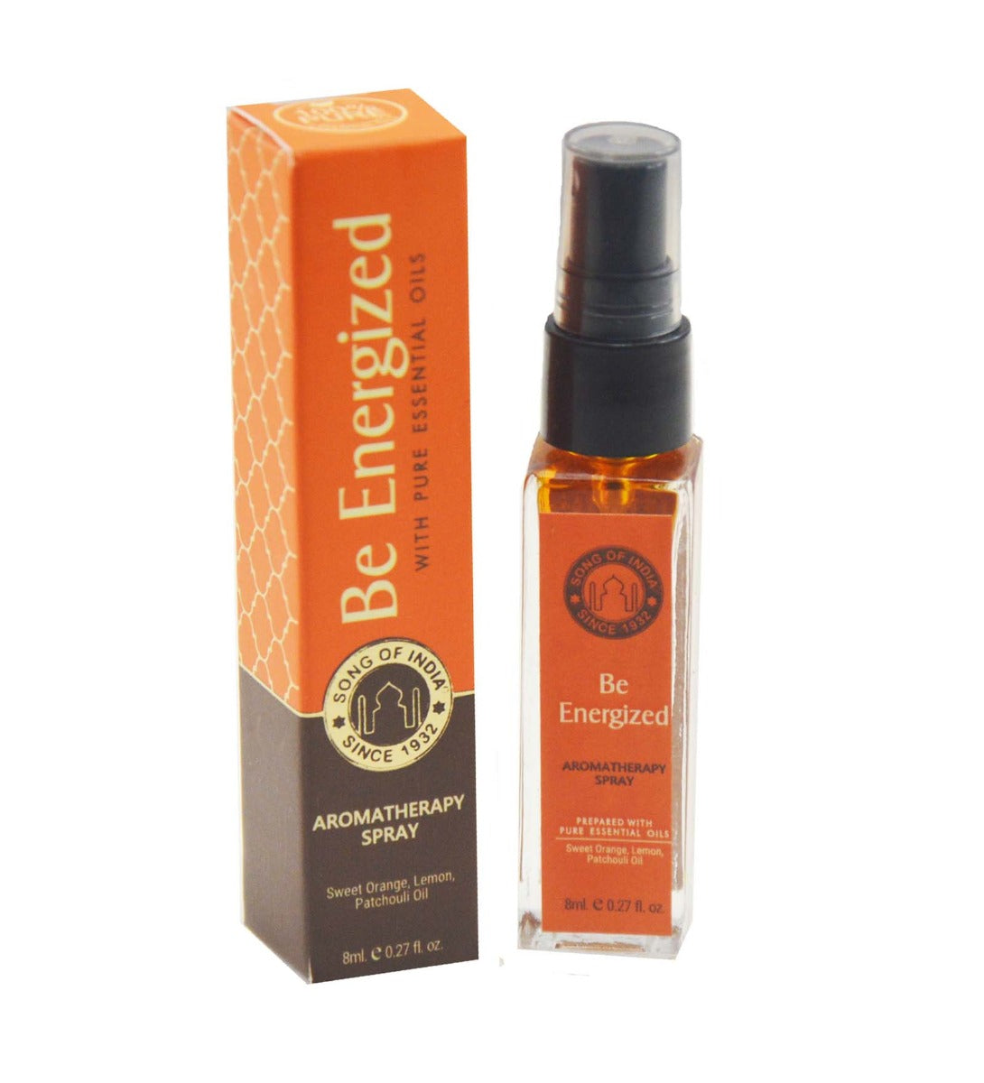 Be Energized Aromatherapy Mist 8 ml by Song of India