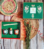 Sea Green Little Pleasures Gift Box with 2 pcs of 60 g by Song of India — primary gift set product image