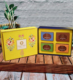 Yellow Veda Handmade Soap Gift Box by Song of India — primary gift set product image
