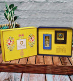 Yellow Veda Gift Box with 4 g. Solid Perfume, 10 ml. Ittar & by Song of India — primary gift set product image
