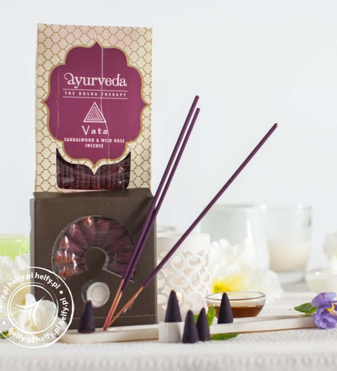Sandalwood & Mountain Rose Incense Gift Set by Song of India — primary incense product image