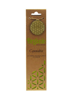 Cannabis Organic Incense Cones by Song of India — incense sticks or cones packaging detail