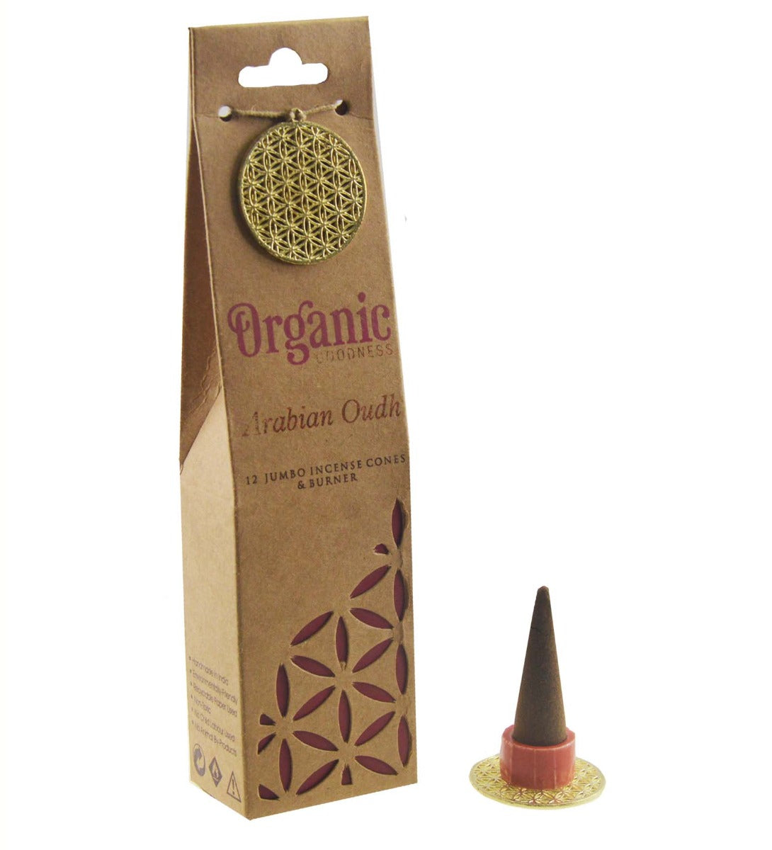 Arabian Oudh Organic Incense Cones by Song of India — primary incense product image