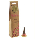 Rose Organic Incense Cones by Song of India — primary incense product image