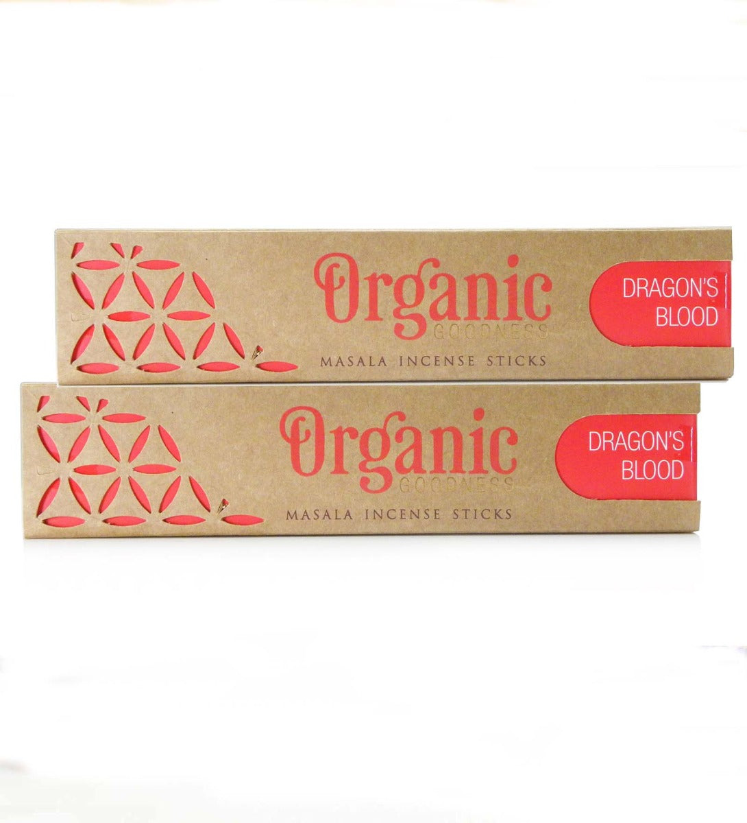 Dragon's Blood Organic Incense Sticks by Song of India — burning incense atmosphere detail