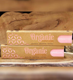 Frankincense Organic Incense Sticks by Song of India — incense holder and ritual detail