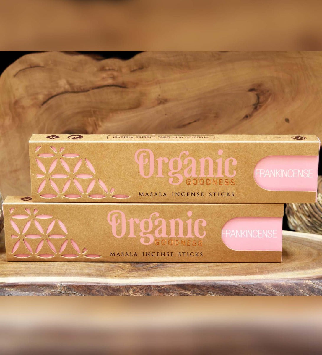 Frankincense Organic Incense Sticks by Song of India — incense holder and ritual detail