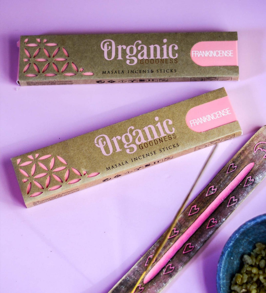 Frankincense Organic Incense Sticks by Song of India — primary incense product image
