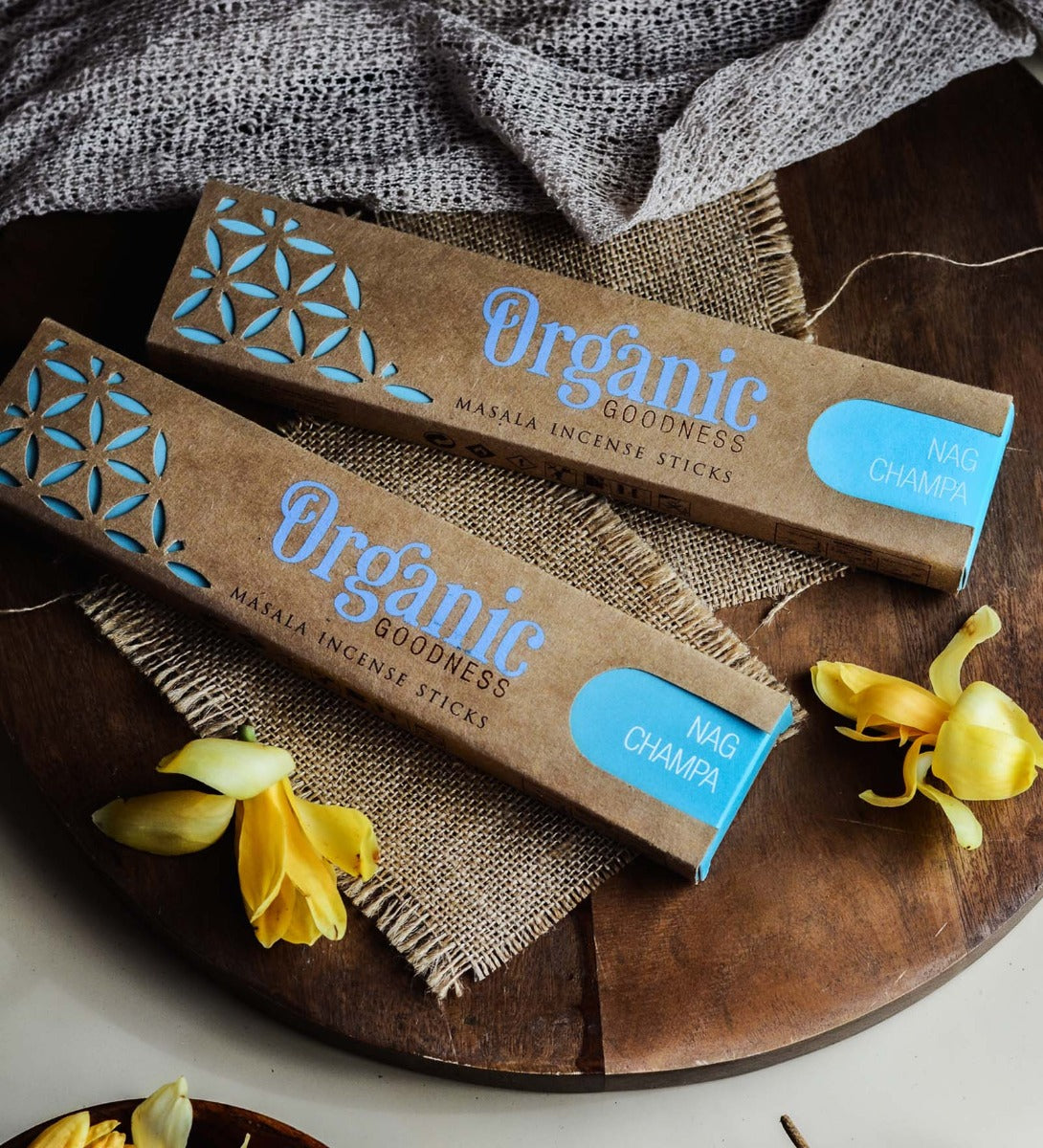 Nag Champa Organic Incense Sticks by Song of India — primary incense product image
