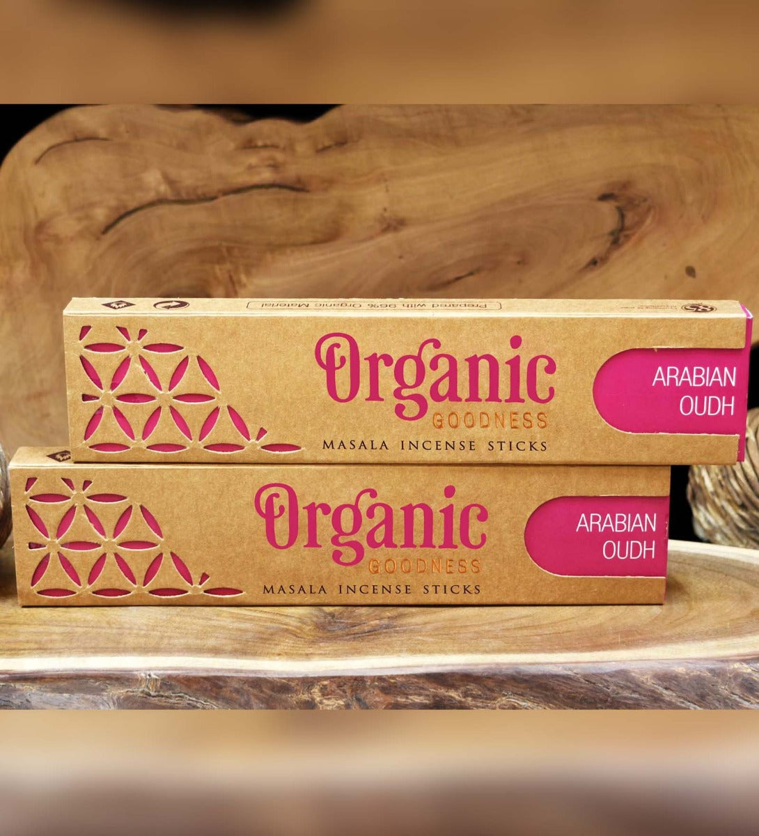 Arabian Oudh Organic Incense Sticks by Song of India — incense holder and ritual detail