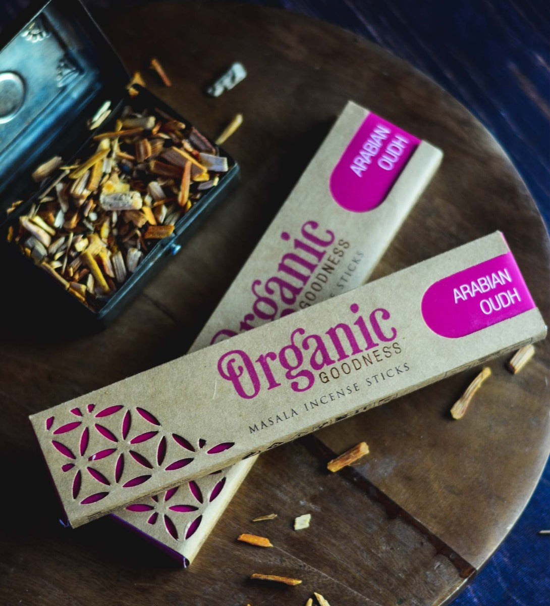 Arabian Oudh Organic Incense Sticks by Song of India — primary incense product image