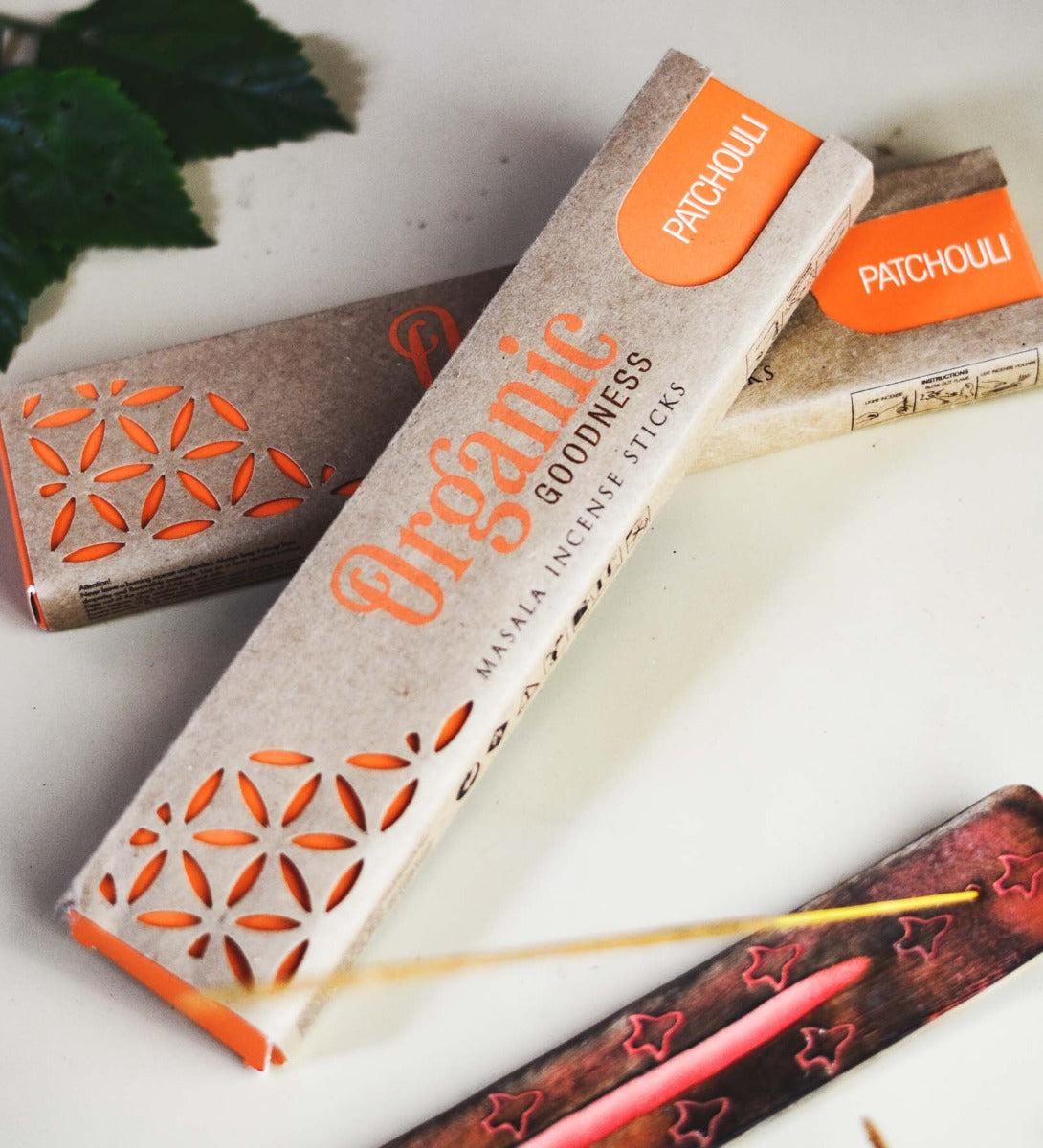 Patchouli Organic Incense Sticks by Song of India — primary incense product image