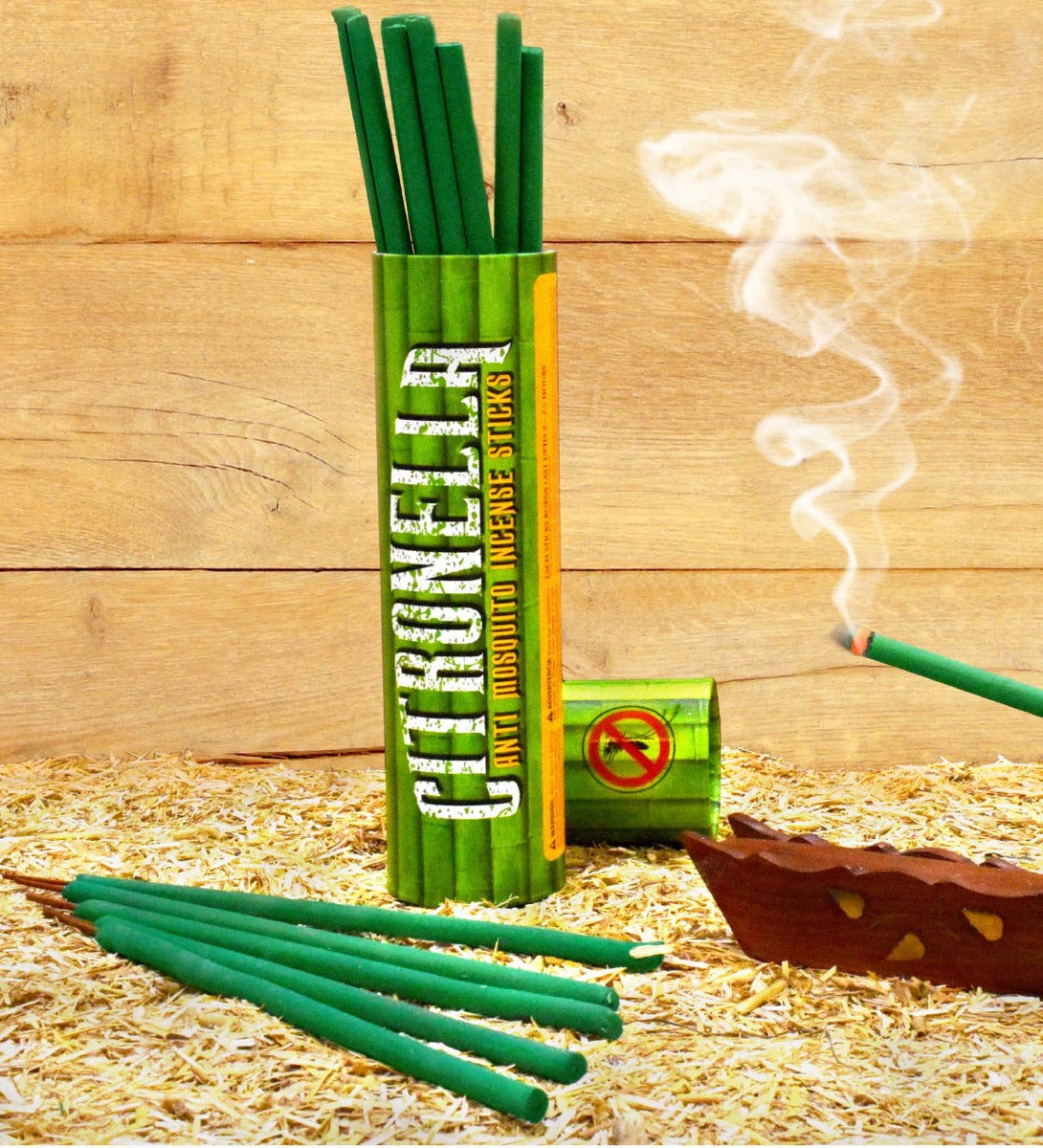 Citronella - Anti Mosquito Long Incense in Tube Pack by Song of India — primary incense product image