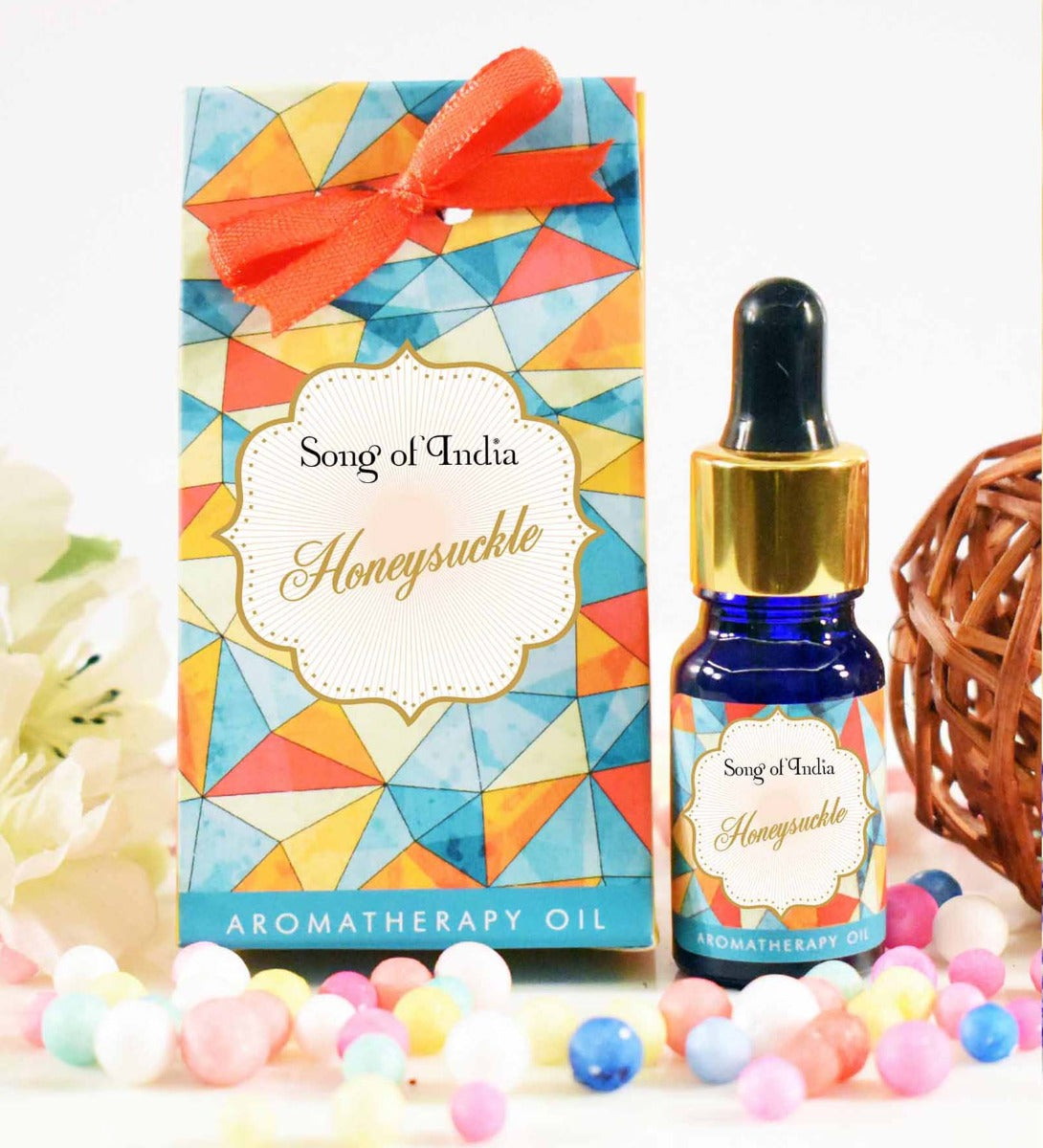 Honeysuckle Aromatherapy Oil by Song of India — primary fragrance oil bottle image