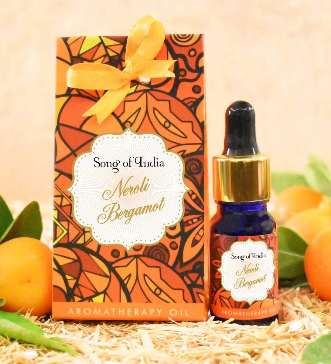 Neroli Bergamot Aromatherapy Oil by Song of India — primary fragrance oil bottle image