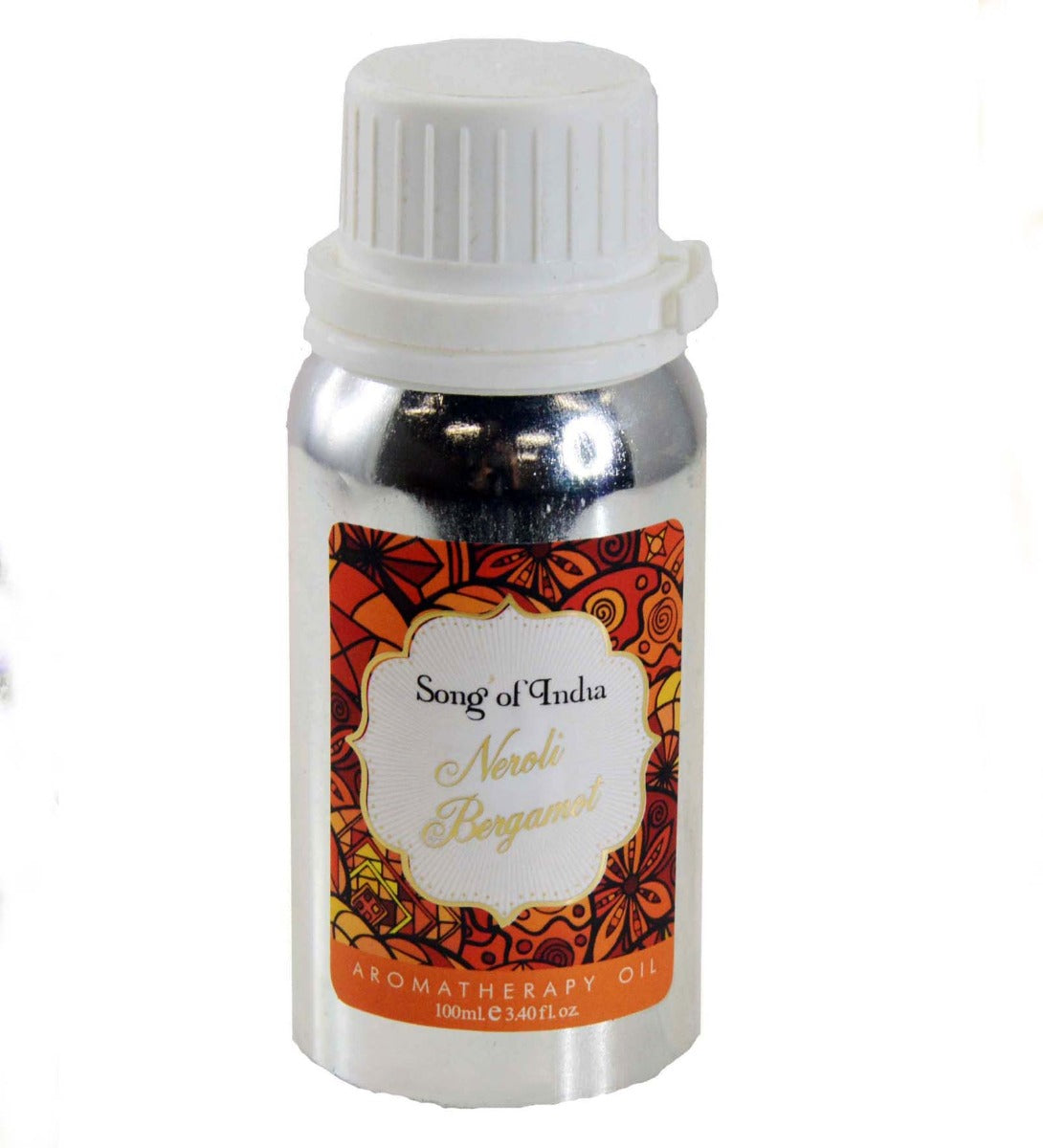 Neroli Bergamot Aroma Oil by Song of India — primary fragrance oil bottle image