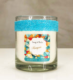 Honeysuckle Soy Wax Candle by Song of India — lifestyle candle setting