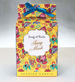Ivory Musk Soy Wax Candle by Song of India — lifestyle candle setting