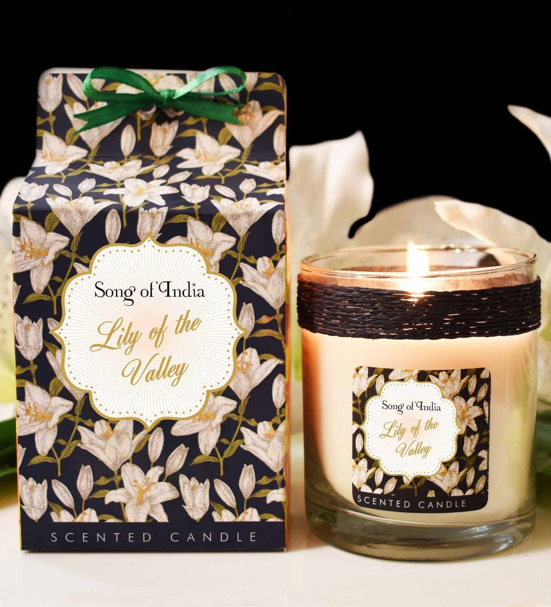 Lily of the Valley Soy Wax Candle by Song of India — primary soy wax candle product image