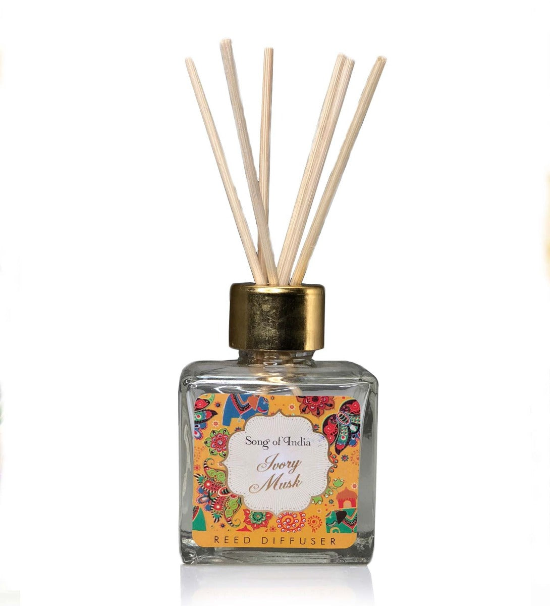Ivory Musk Reed Diffuser by Song of India — home fragrance styling detail