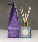 French Lavender Reed Diffuser by Song of India — diffuser packaging and label detail
