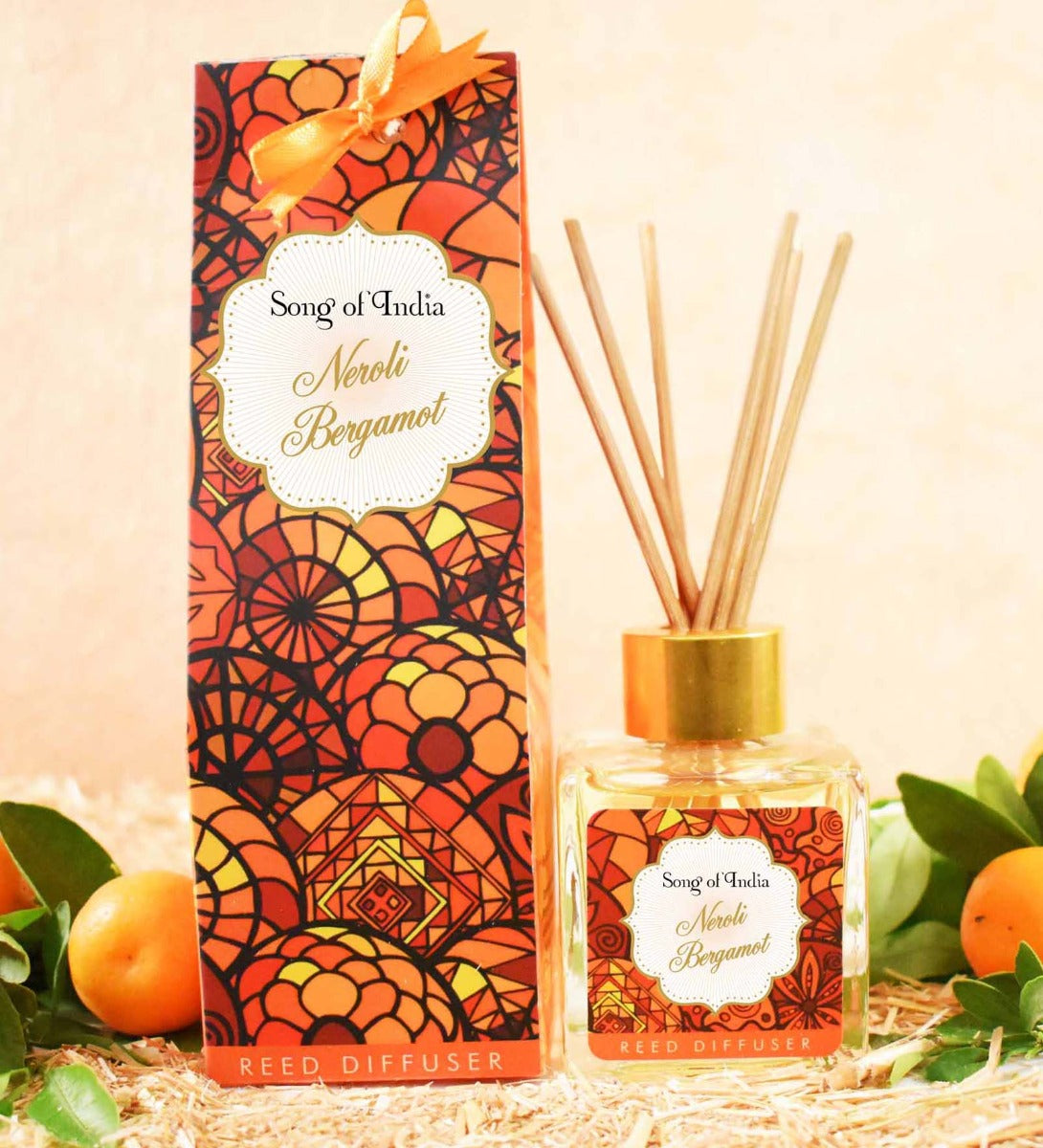 Neroli Bergamot Reed Diffuser by Song of India — primary reed diffuser product image