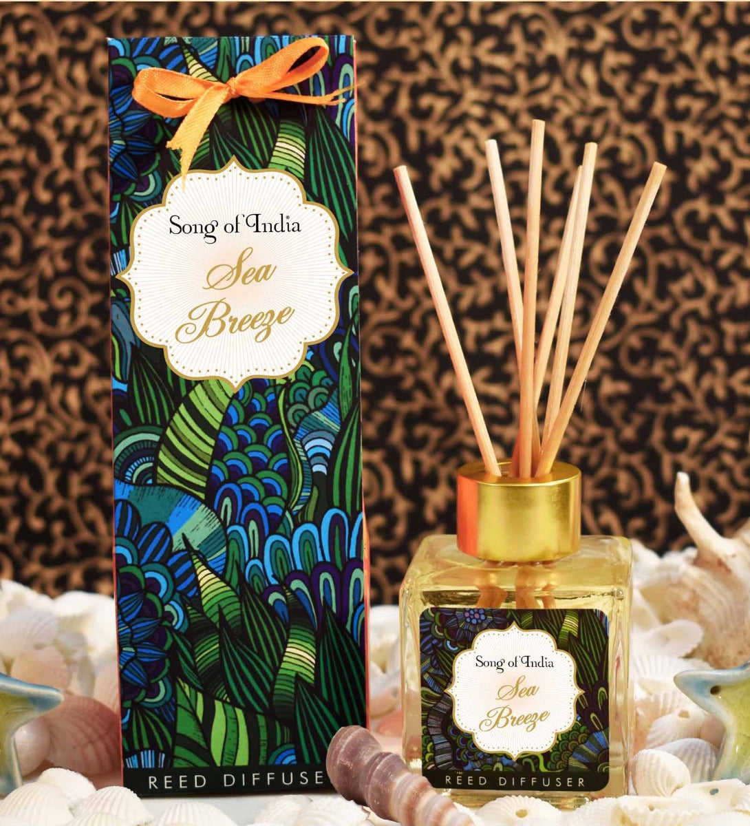 Sea Breeze Reed Diffuser by Song of India — primary reed diffuser product image