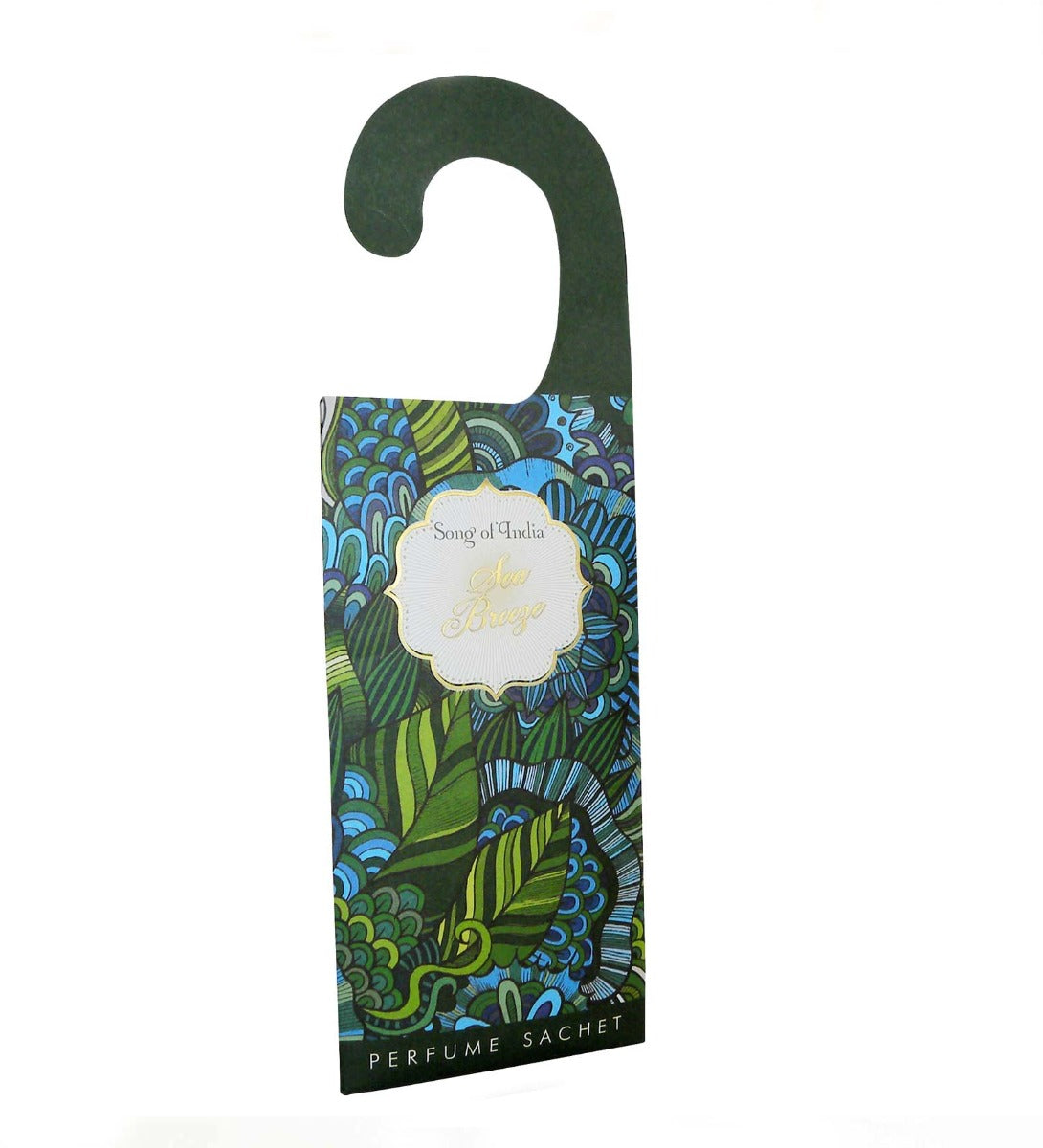 Sea Breeze Scented Sachet by Song of India — sachet packet and fragrance detail