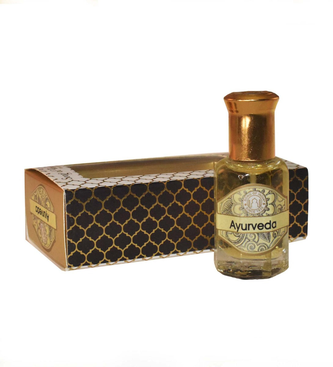 Ayurveda Attar Roll-On by Song of India — applicator or jar detail