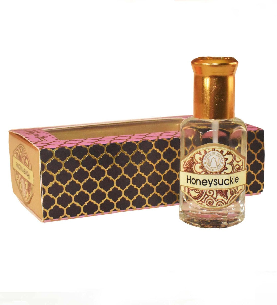 Honeysuckle Attar Roll-On by Song of India — applicator or jar detail