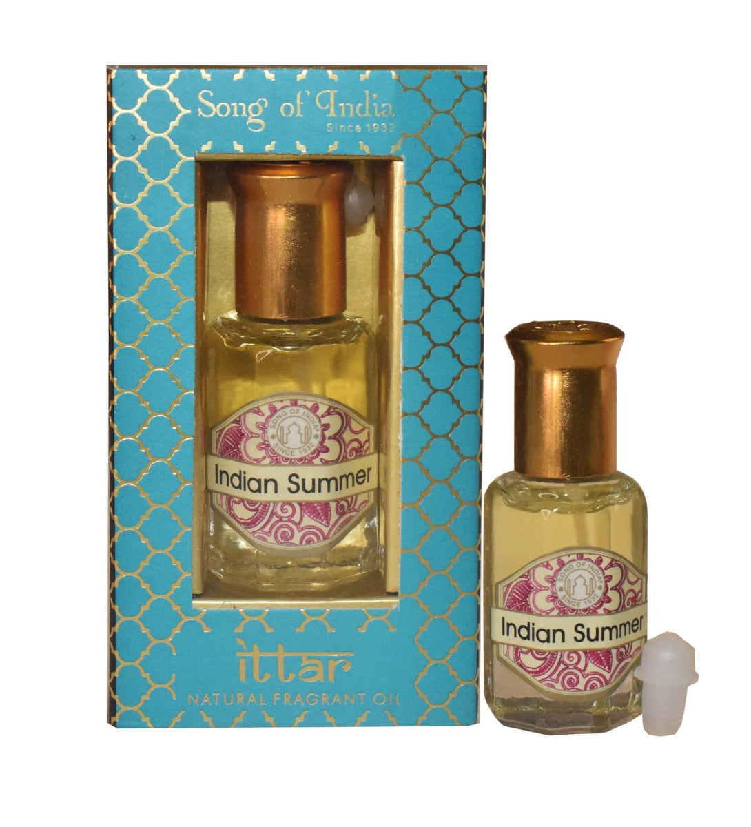 Indian Summer Attar Roll-On by Song of India — personal fragrance styling detail