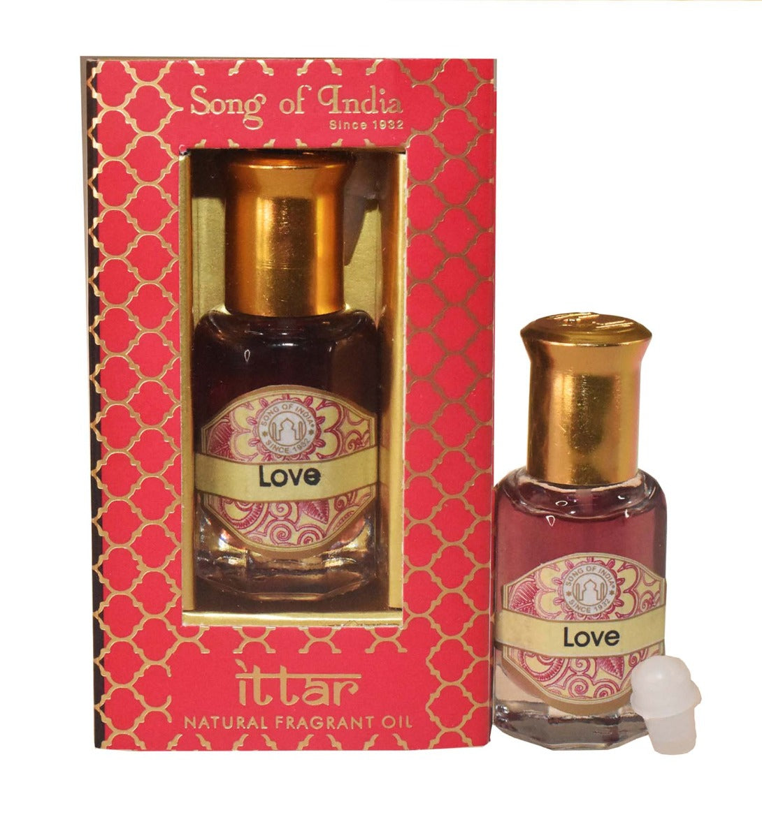 Love Attar Roll-On by Song of India — personal fragrance styling detail