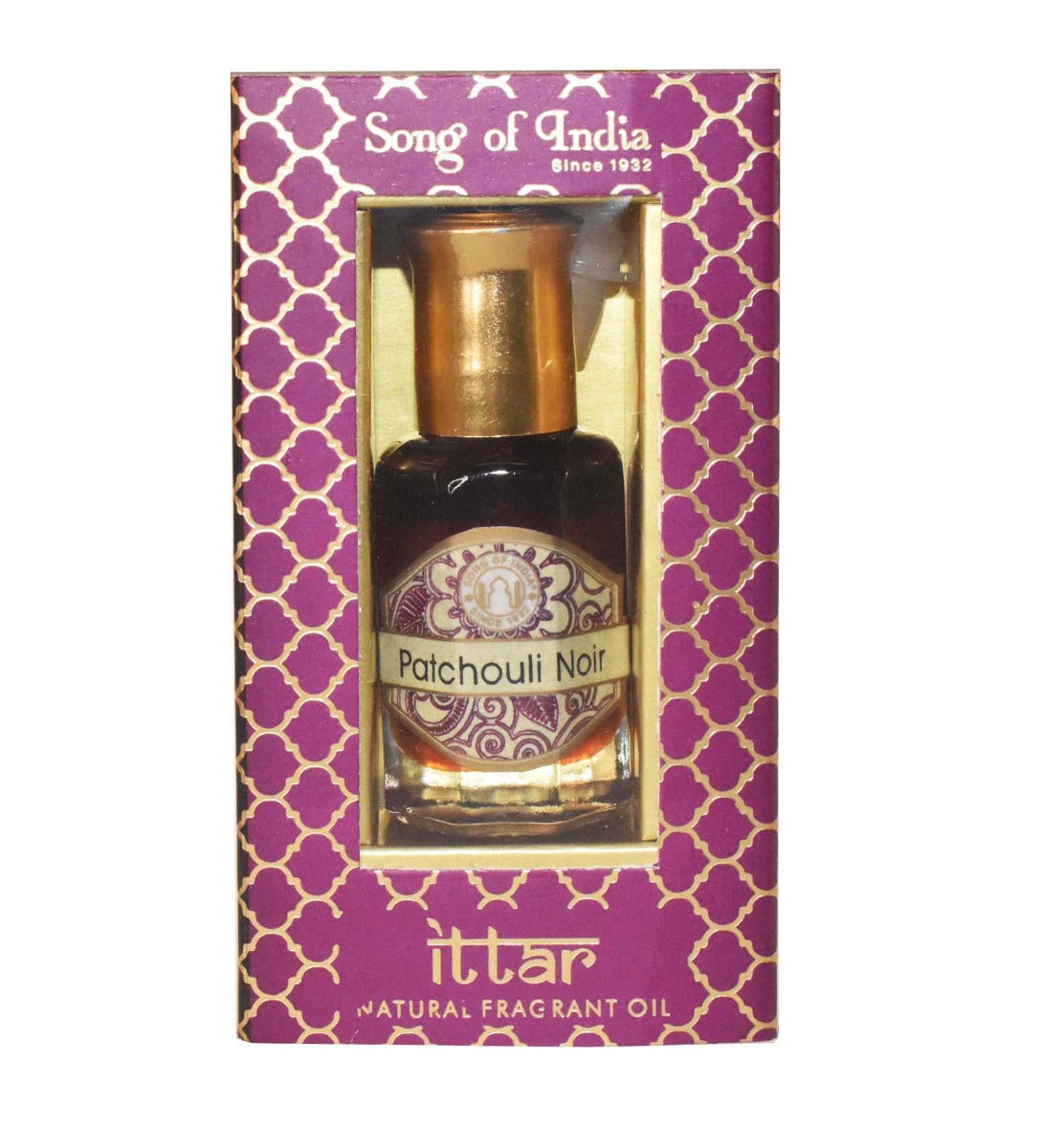 Patchouli Noir Attar Roll-On by Song of India — primary perfume product image