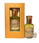 Sandalwood & Vetiver Attar Roll-On by Song of India — personal fragrance styling detail
